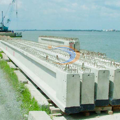 Đúc Dầm Bê Tông Cốt Thép Chữ I Dài 12.5m